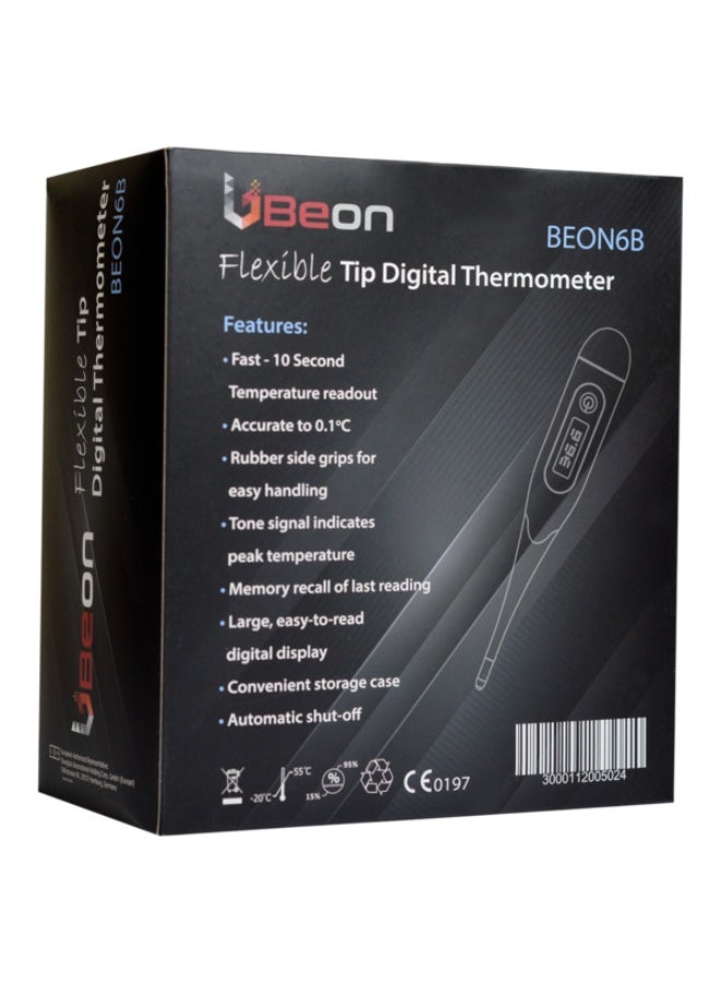 بيون مقياس حرارة رقمي من بيون مزود بطرف مرن - Image 2